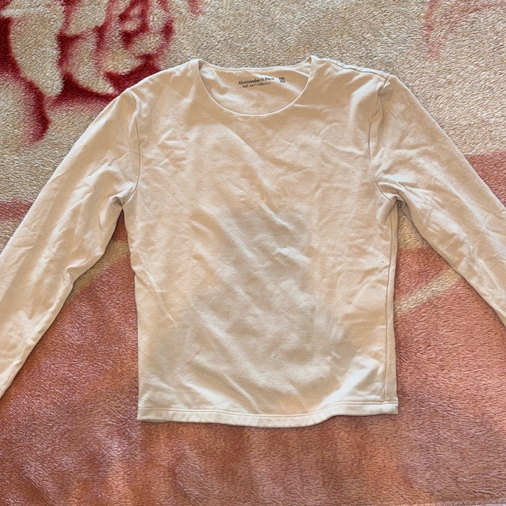 Abercrombie double lined crop top.